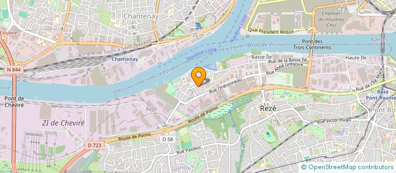 localisation de l'entreprise 7OPWAY  REZE