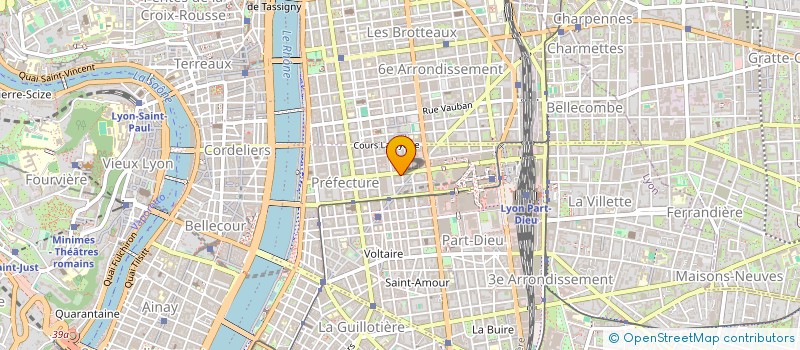 localisation de l'entreprise 7PARTNERS à LYON