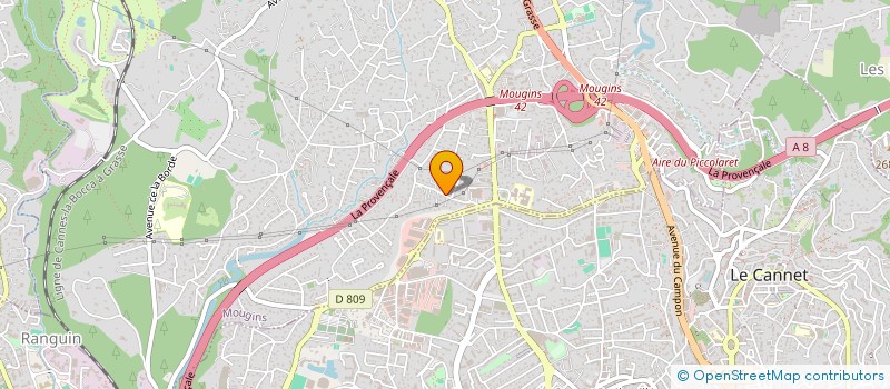 localisation de l'entreprise 7PEPINIERE ESPACE DEVELOPPEMENT RECHERCHE ARTIST PEDAGOGIQUE  NICE