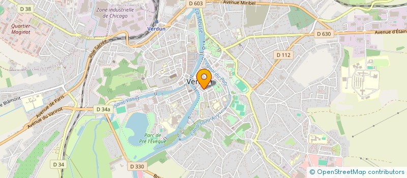 localisation de l'entreprise 7POINTS SERVICES  VERDUN