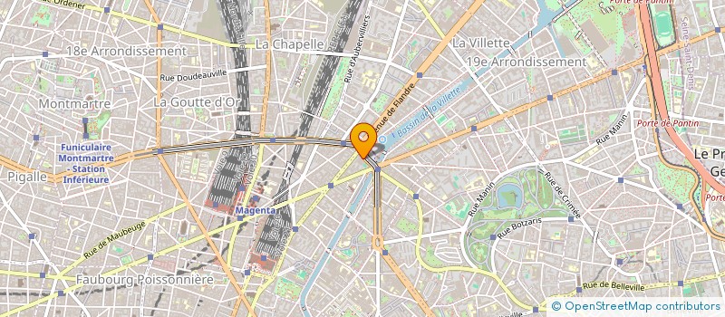 localisation de l'entreprise 7PST SARL  PARIS