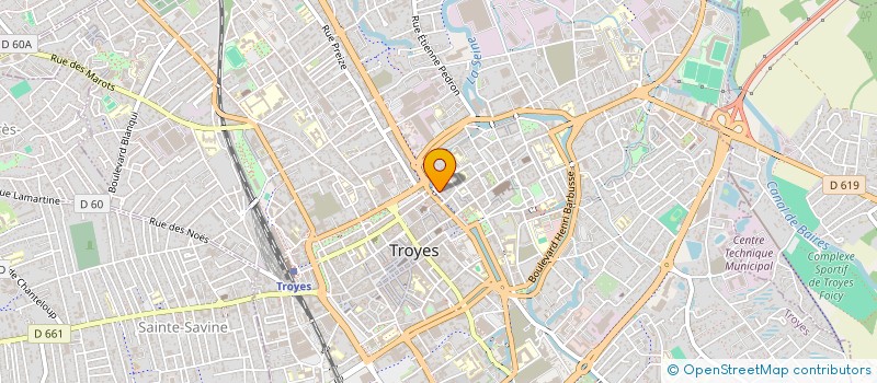 localisation de l'entreprise 7QDCC à TROYES