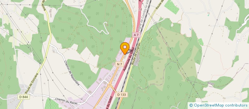 localisation de l'entreprise 7S.E.P.T-SITE EXPL-PARKING TRANSPORT  MALATAVERNE