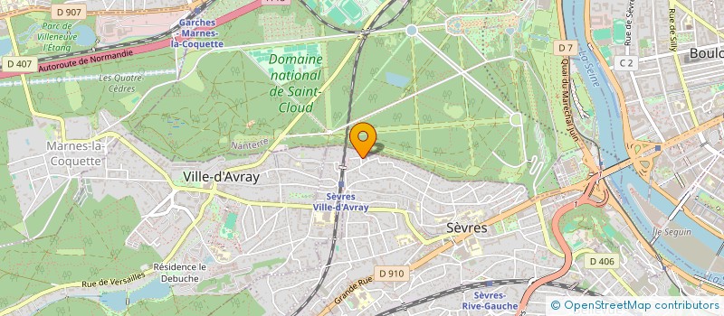 localisation de l'entreprise 7SUMMITS à SEVRES
