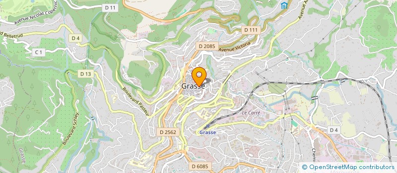 localisation de l'entreprise 8-10 PLACE DE LA POISSONNERIE  GRASSE