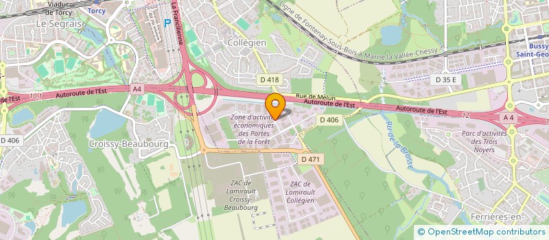 localisation de l'entreprise 8 AND CO à COLLEGIEN