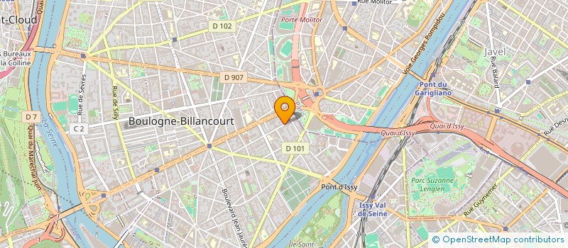 localisation de l'entreprise 8 ART MEDIA à BOULOGNE-BILLANCOURT