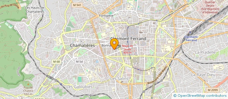localisation de l'entreprise 8 BEAUMARCHAIS SOCIETE D'AVOCATS  CLERMONT-FERRAND