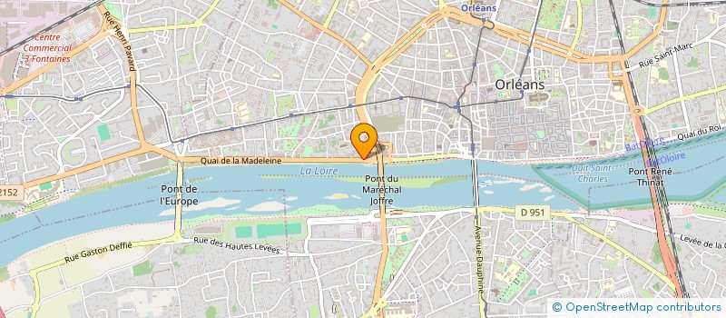 localisation de l'entreprise 8 BIS QUAI SAINT LAURENT à ORLEANS
