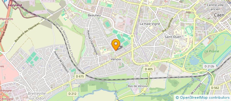 localisation de l'entreprise 8+CONSULTING à CAEN
