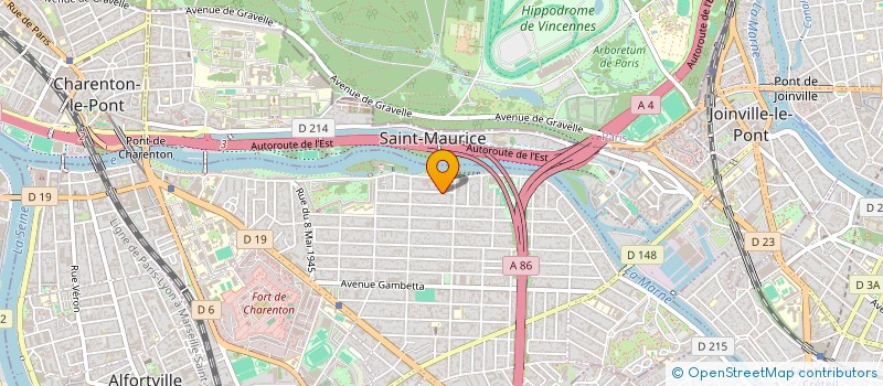 localisation de l'entreprise 8 FOIS 8 à MAISONS-ALFORT