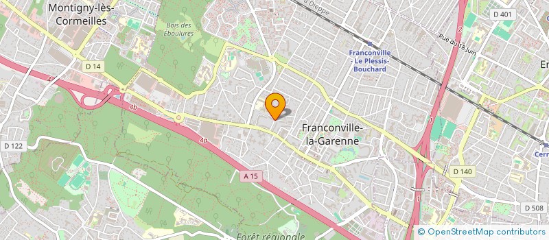 localisation de l'entreprise 8 GESTION  FRANCONVILLE