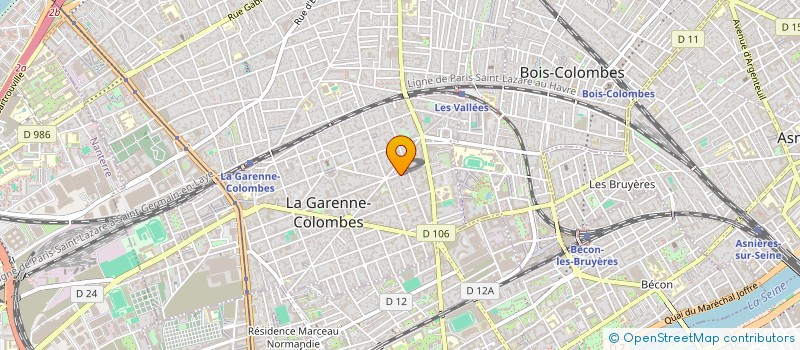 localisation de l'entreprise 8 LARRIS à LA GARENNE-COLOMBES