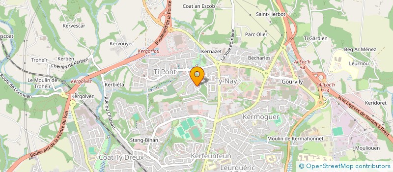 localisation de l'entreprise 8 MEDIA FRANCE à QUIMPER