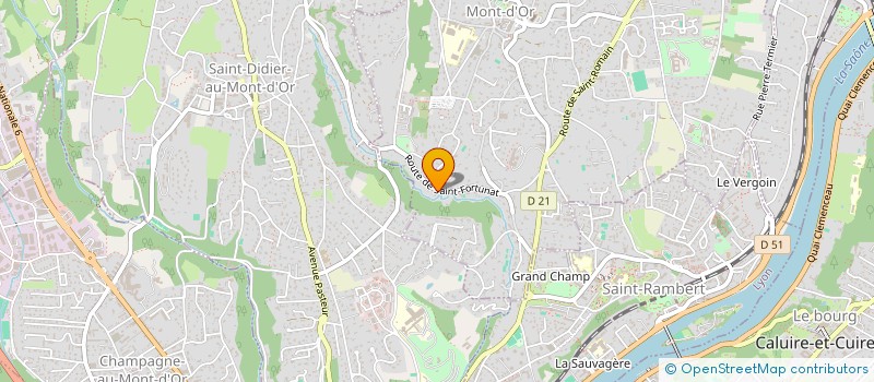 localisation de l'entreprise 8 NOVEMBRE à SAINT-CYR-AU-MONT-D'OR
