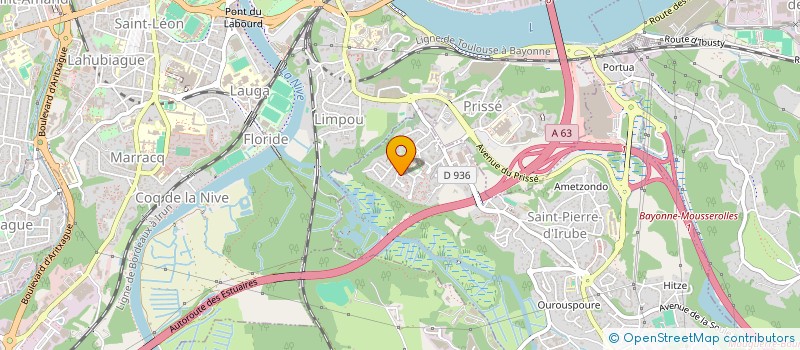 localisation de l'entreprise 8 PROBINTZIAK  SAINT-PIERRE-D'IRUBE