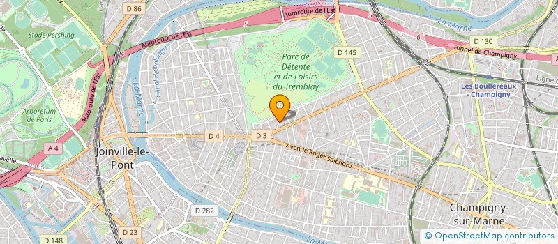 localisation de l'entreprise 8 PVC à CHAMPIGNY-SUR-MARNE