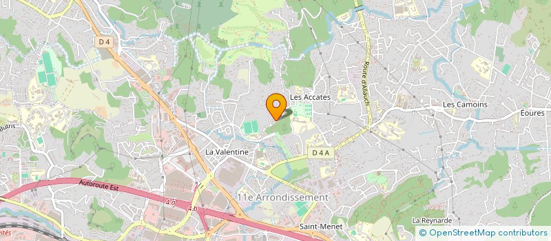 localisation de l'entreprise 8 SAINT DOMINIQUE à MARSEILLE 11EME