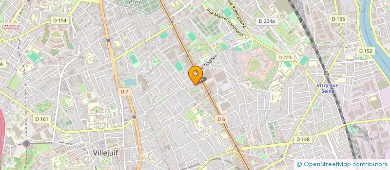 localisation de l'entreprise 8 SOPHORAS  VITRY-SUR-SEINE