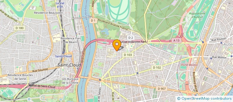 localisation de l'entreprise 8 SOURCING & TRADING à BOULOGNE-BILLANCOURT