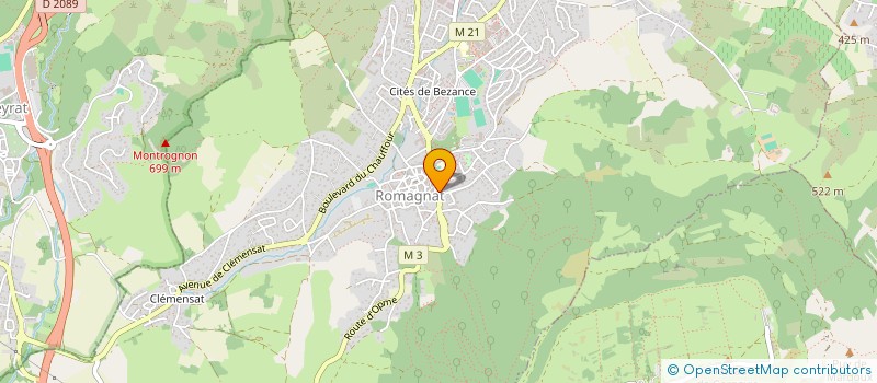 localisation de l'entreprise 8 Y ABRAZO  ROMAGNAT