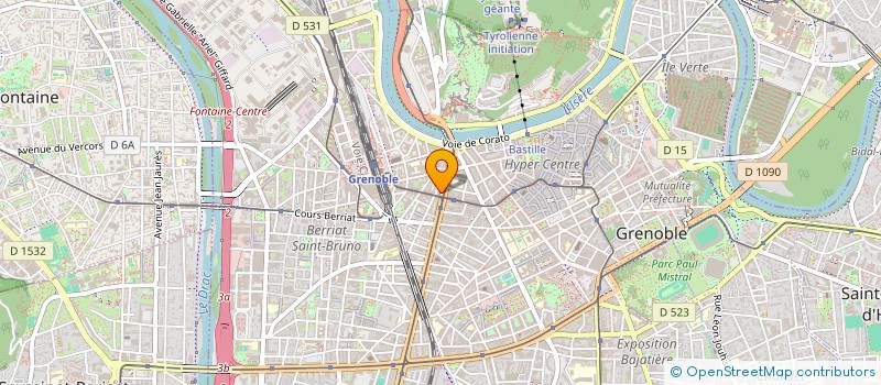 localisation de l'entreprise 80-20 HOLDING à GRENOBLE