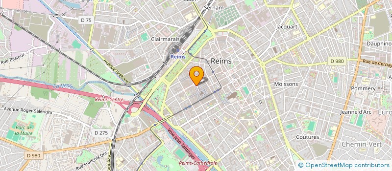 localisation de l'entreprise 80 84  REIMS