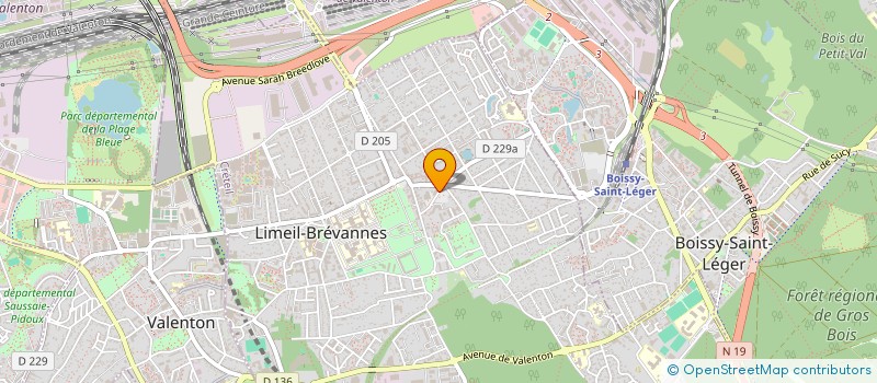 localisation de l'entreprise 80 AVENUE ANATOLE FRANCE à LIMEIL-BREVANNES