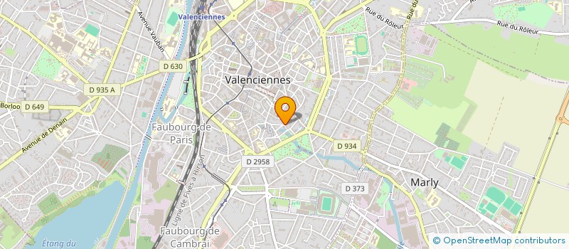 localisation de l'entreprise 80 AVENUE SAINT MANDE REZ DE CHAUSSEE  VALENCIENNES