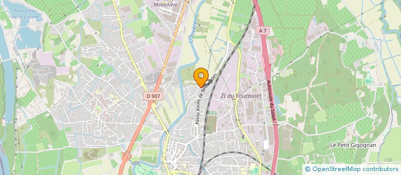 localisation de l'entreprise 800 001 596   LE PONTET