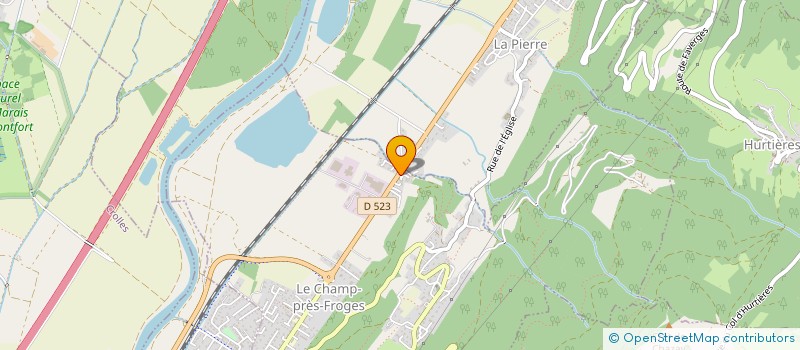 localisation de l'entreprise 800 010 043   LE CHAMP-PRES-FROGES