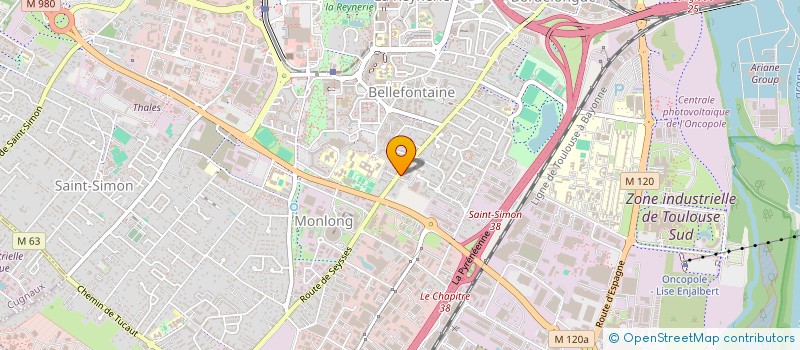 localisation de l'entreprise 800 039 109   TOULOUSE