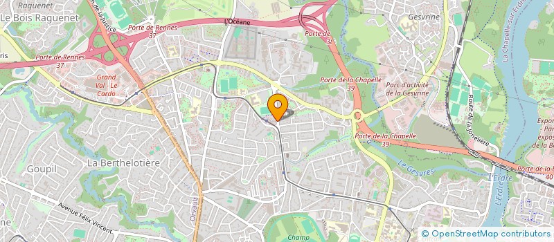 localisation de l'entreprise 800 040 123  à BREST