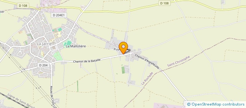 localisation de l'entreprise 800 041 881   LA JARRIE