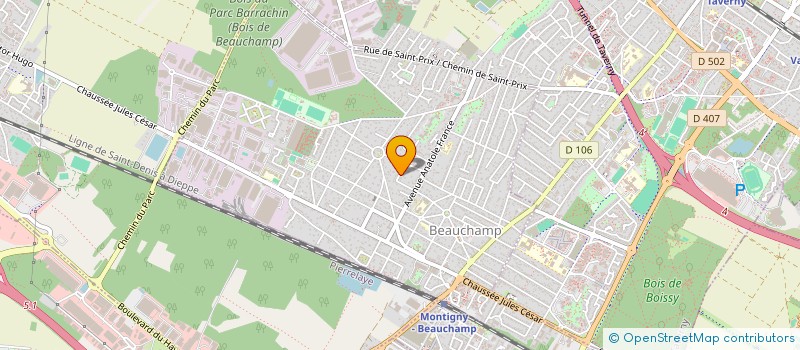 localisation de l'entreprise 800 082 208 à BEAUCHAMP