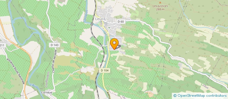 localisation de l'entreprise 800 088 296   CARCASSONNE