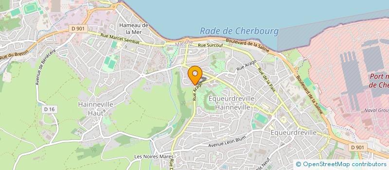 localisation de l'entreprise 800 115 586   CHERBOURG-EN-COTENTIN