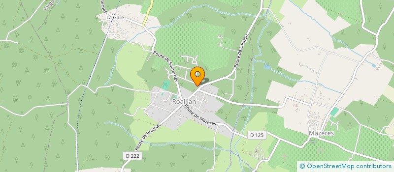 localisation de l'entreprise 800 124 729   ROAILLAN