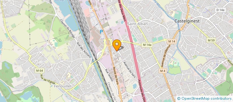 localisation de l'entreprise 800 136 574   SAINT-ALBAN