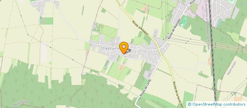 localisation de l'entreprise 800 162 554   CHEPTAINVILLE