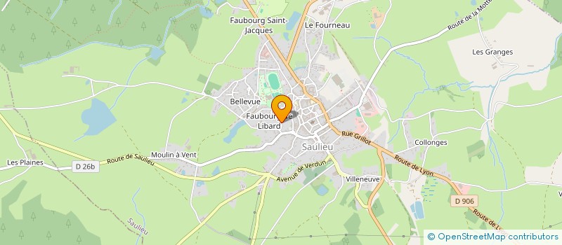 localisation de l'entreprise 800 172 876 à LA CHAPELLE-VIEL