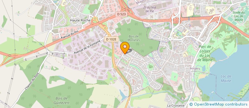 localisation de l'entreprise 800 184 038  à ANGERS