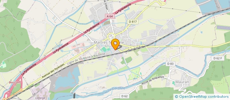 localisation de l'entreprise 800 193 005   CAZERES