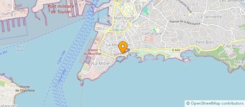 localisation de l'entreprise 800 218 075   TOULON