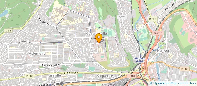 localisation de l'entreprise 800 221 228  à LE HAVRE