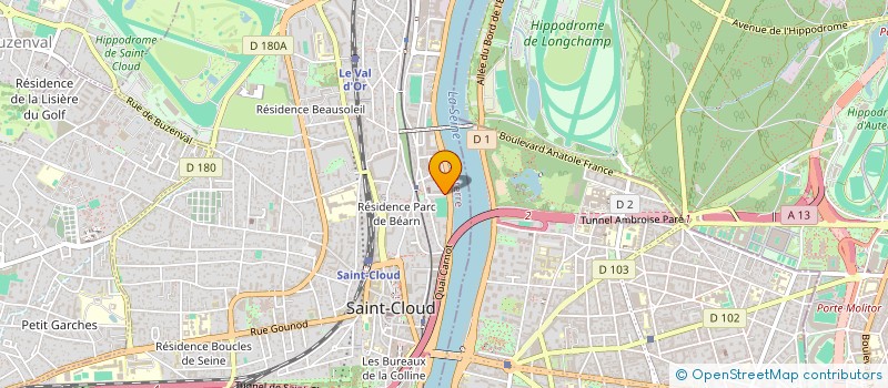 localisation de l'entreprise 800 226 508 à SAINT-CLOUD
