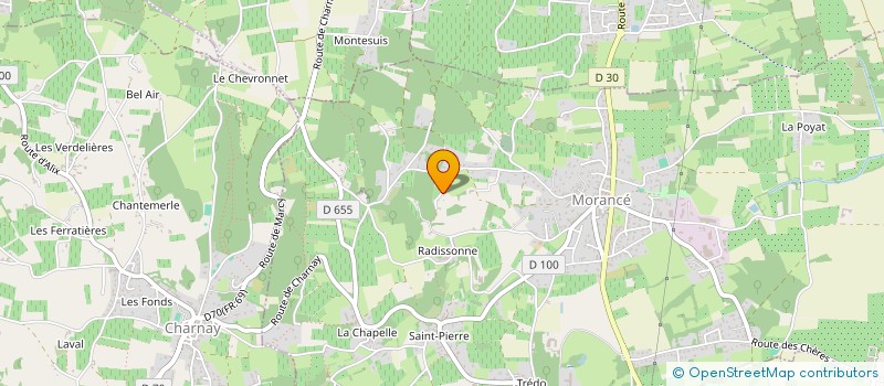 localisation de l'entreprise 800 249 500   MORANCE