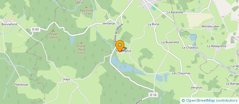 localisation de l'entreprise 800 258 857   SAINT-SULPICE-LES-CHAMPS