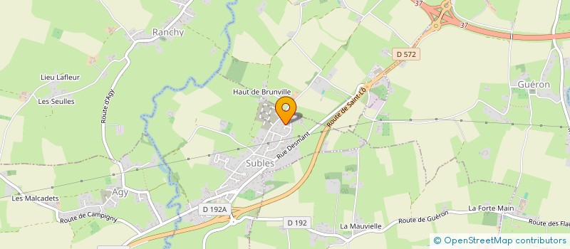 localisation de l'entreprise 800 262 677   BLAY