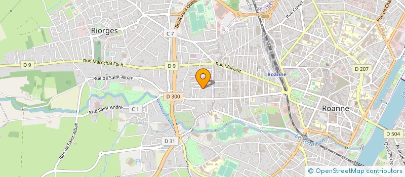 localisation de l'entreprise 800 269 508   ROANNE